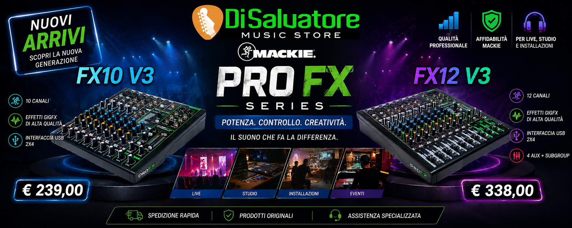 MACKIE PROFX